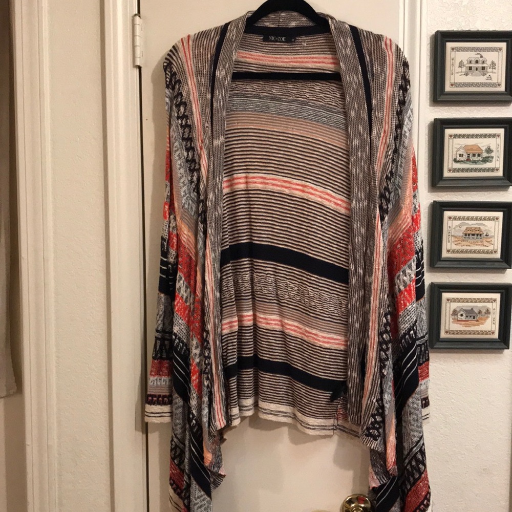 Nic+Zoe sweater jacket